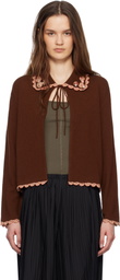 Bode Brown Rookie Cardigan