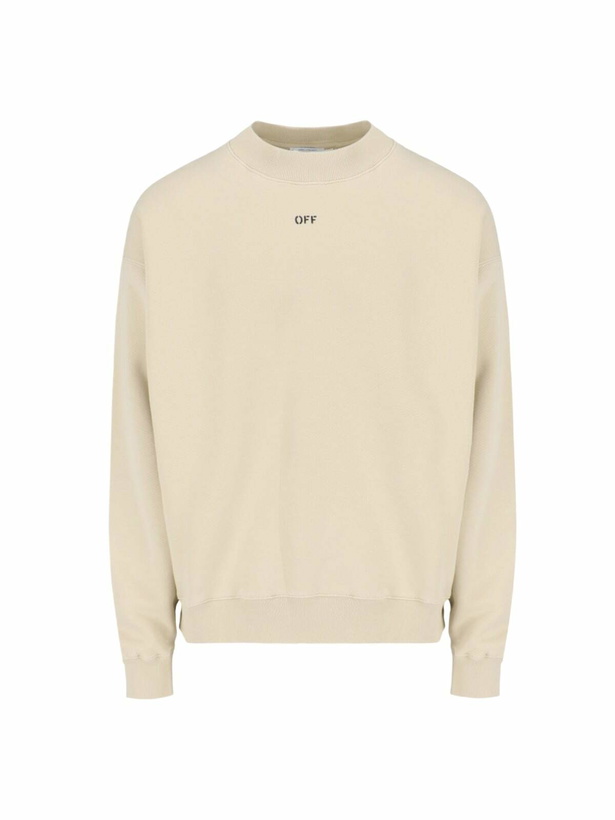 Photo: Off-White Logo Crewneck Sweatshirt