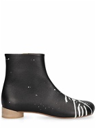 MM6 MAISON MARGIELA - 30mm Leather Ankle Boots