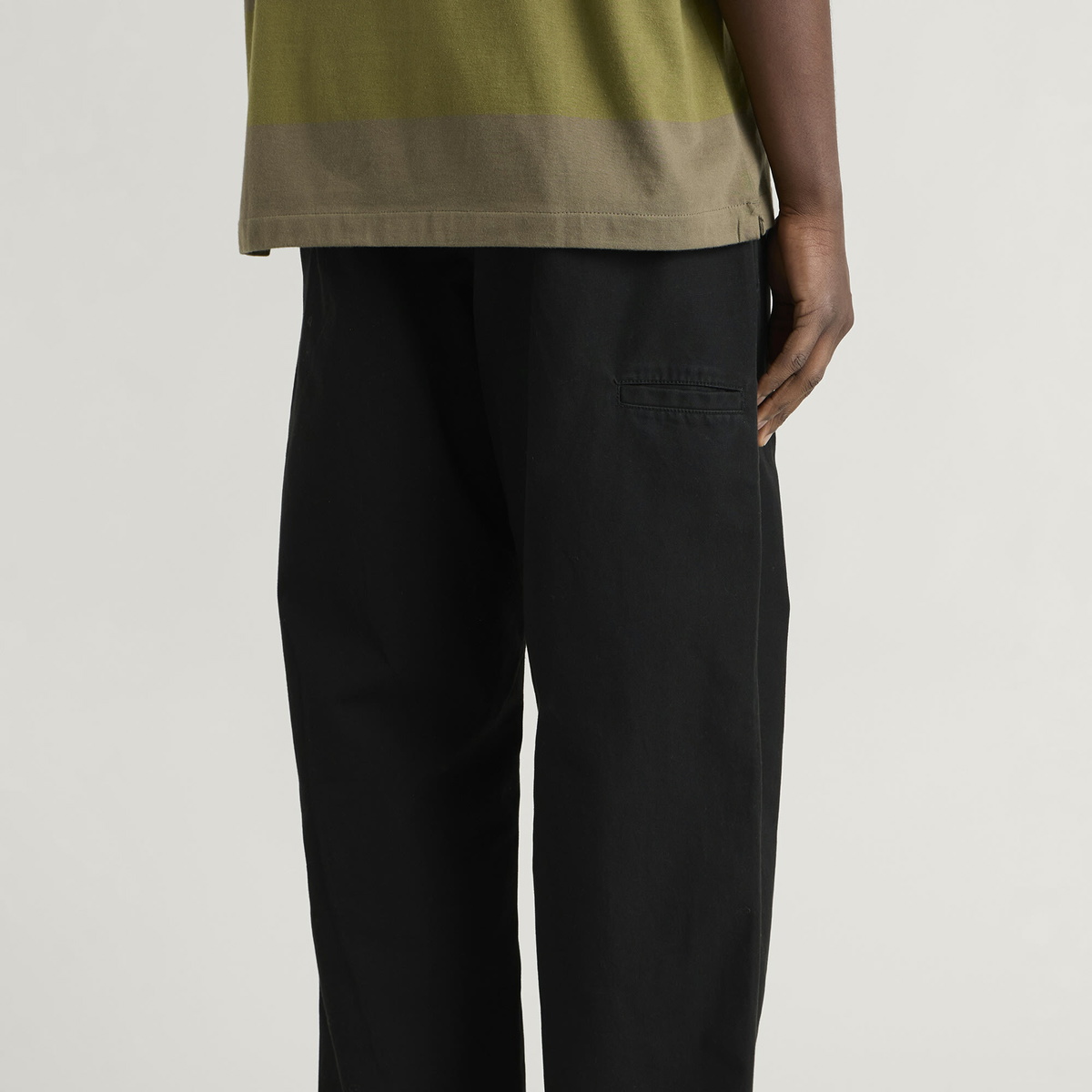 Human Made Men's Belted Easy Pants in Black
