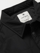 Snow Peak - Quilted Shell Shirt Jacket - Black