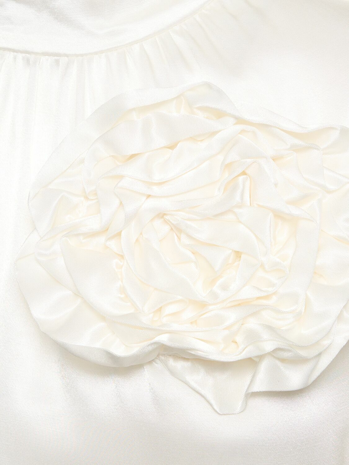 DESIGNERS REMIX Lilian Viscose Blend Shirt with Rose