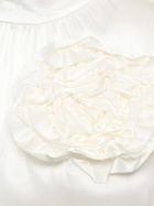 DESIGNERS REMIX Lilian Viscose Blend Shirt with Rose