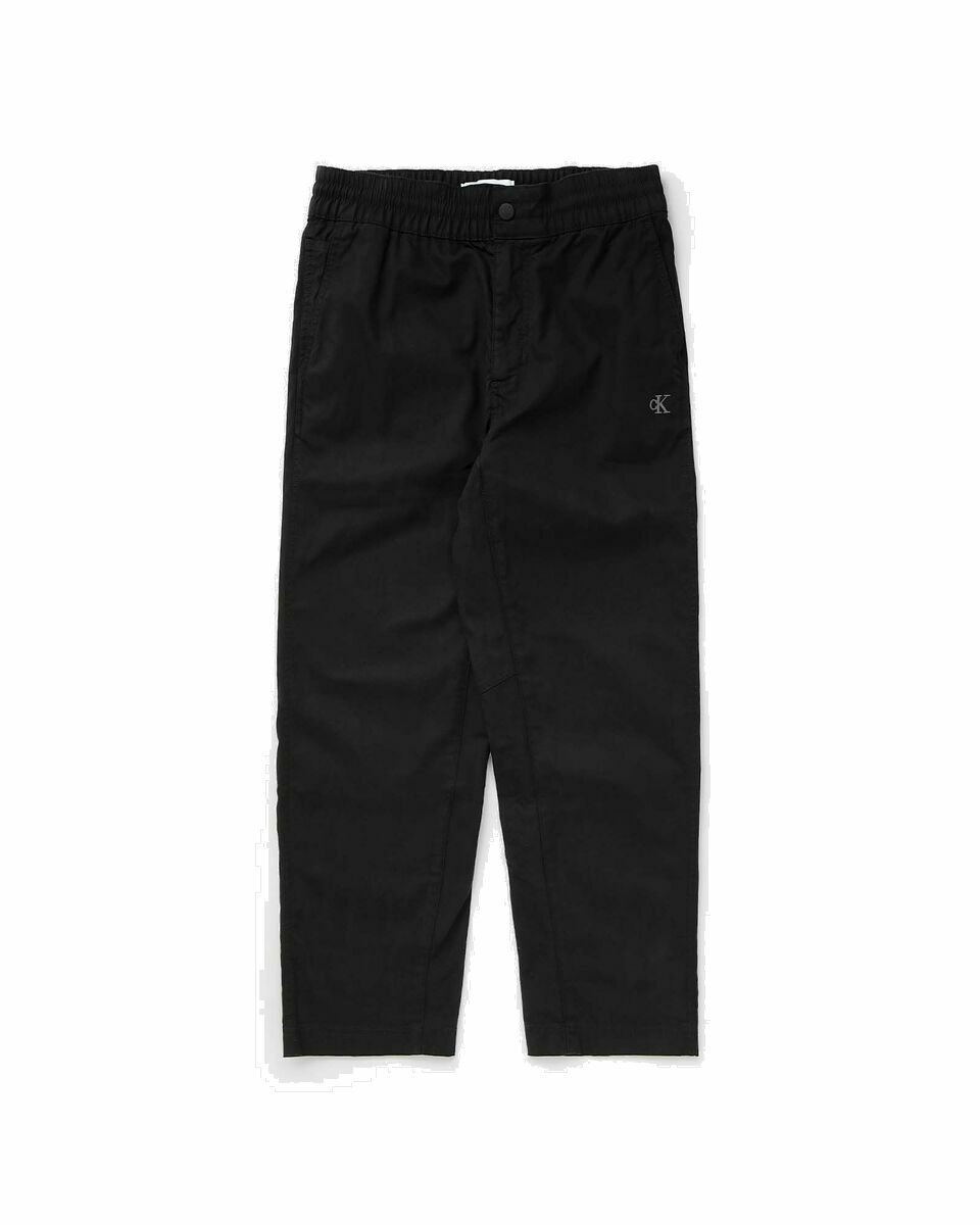 Photo: Calvin Klein Jeans Cropped Woven Pant Black - Mens - Casual Pants