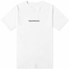 Maharishi Men's Pointillist Logo T-Shirt in White