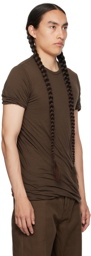 Rick Owens Brown Double T-Shirt