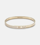 Messika Move Noa KM 18kt gold bangle with diamonds