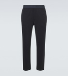 Moncler Cotton-blend fleece sweatpants