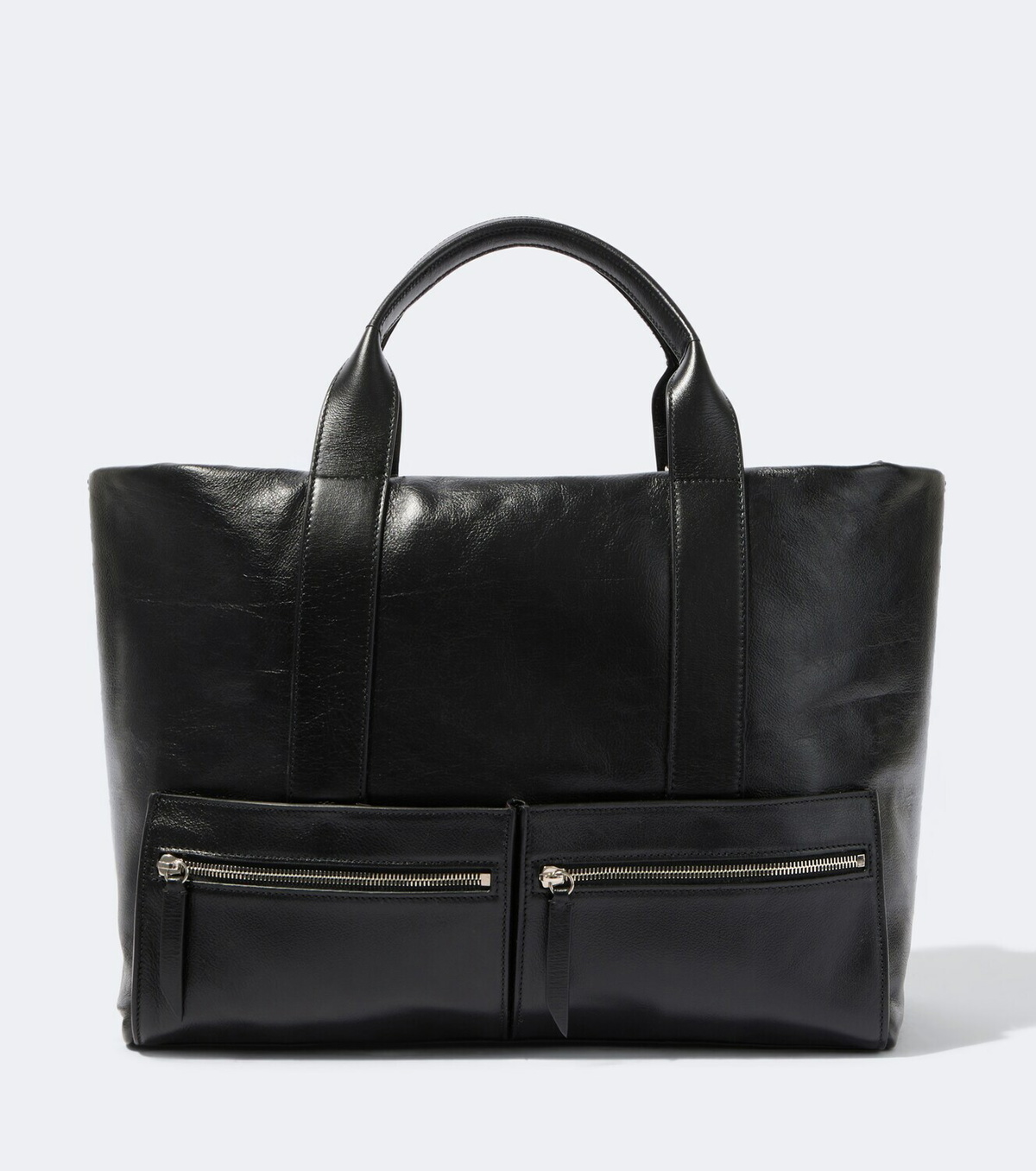 Métier Racer 40 leather tote bag