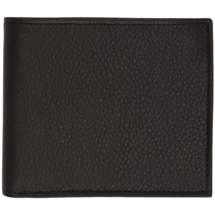 Photo: Maison Margiela Black Soft Grain Colorblock Wallet