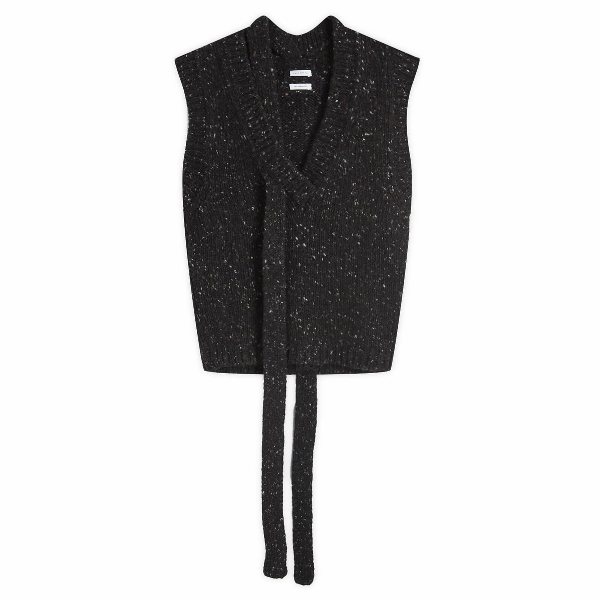 Saks Potts Women's Rosemarie Vest in Dark Grey Melange