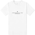 Givenchy Men's NineT-Shirtn Fifty Two T-Shirt in White