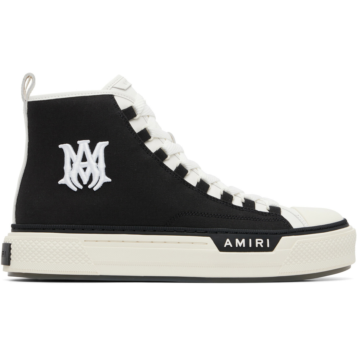 AMIRI Black MA Court Hi Sneakers