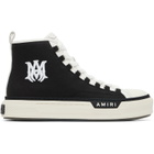 AMIRI Black MA Court Hi Sneakers