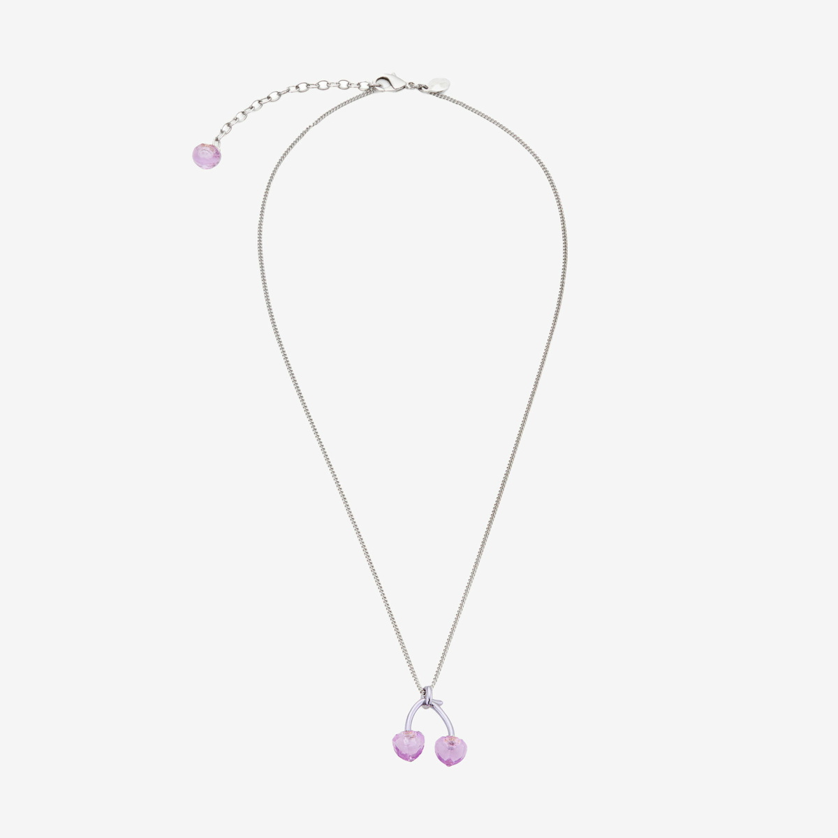 Jimmy Choo Faceted Heart Necklace Accessory