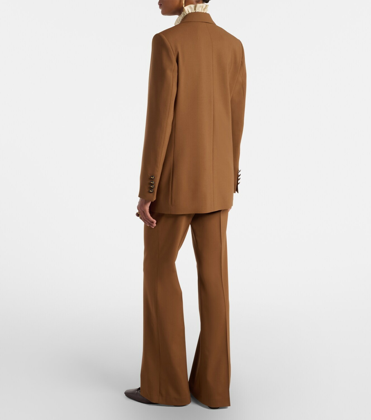 Etro Wool-blend bootcut pants