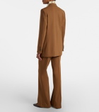 Etro Wool-blend bootcut pants