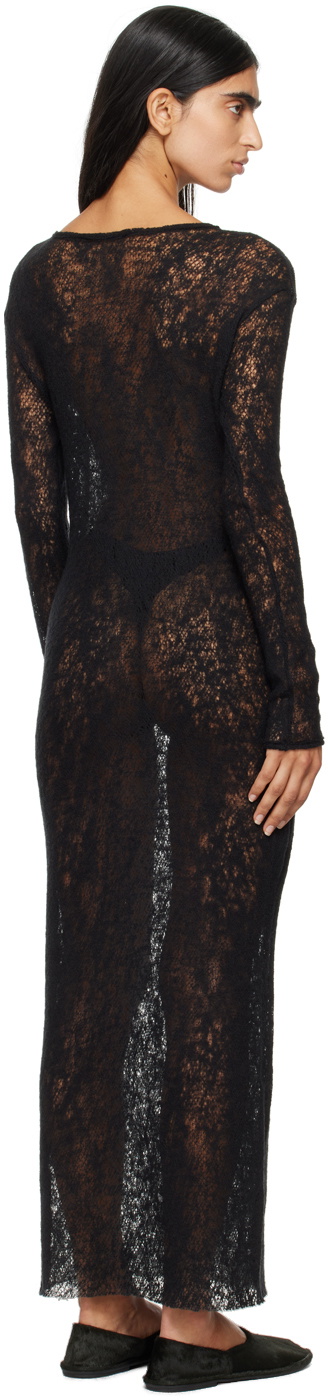 Gabriela Coll Garments Black No.293 Maxi Dress