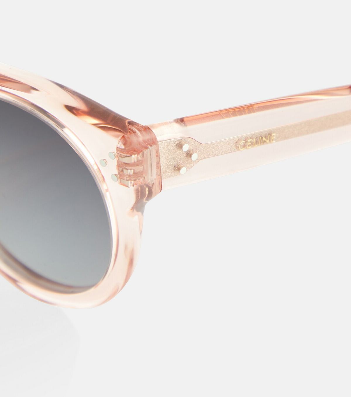 【関税送料込】CELINE ROUND S163 SUNGLASSES IN ACETATE Céline - Round S163 Sunglasses in Acetate - Black