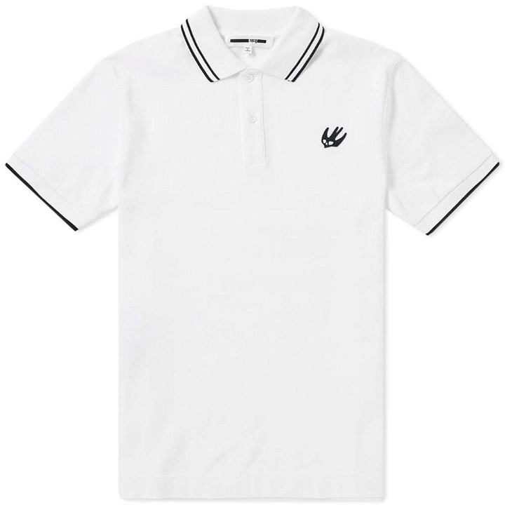 Photo: McQ by Alexander McQueen Tipped Swallow Polo White