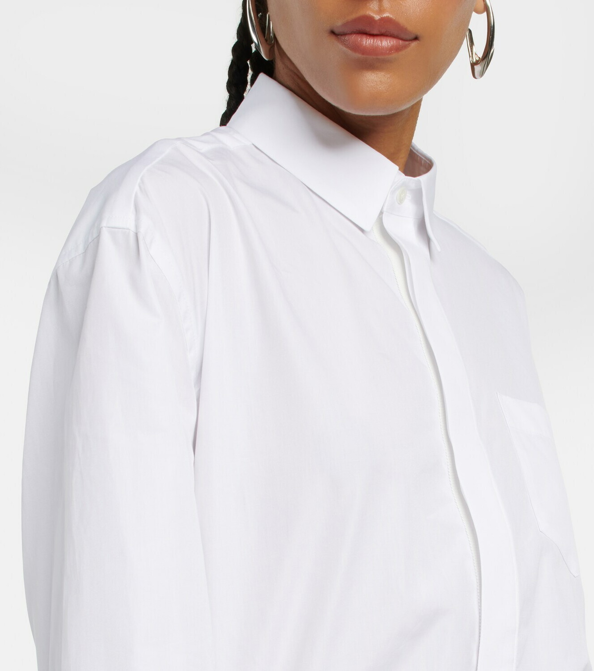 Sacai x Thomas Mason cotton minidress Sacai