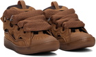 Lanvin Brown Curb Sneakers