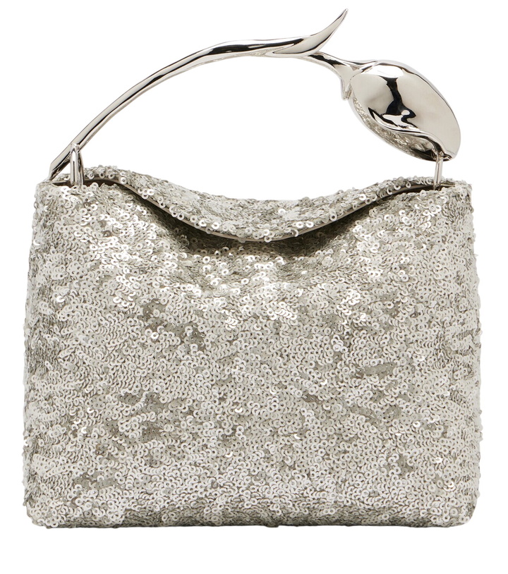 Photo: Erdem Bloom Mini sequined top-handle bag