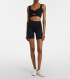Norba Shell cutout ruched sports bra