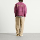 Metalwood Studio Men's Metalcorp Crew Sweatshirt in Vino