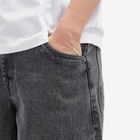 Dime Men's Classic Baggy Denim Jeans in Faded Black