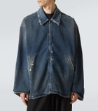Balenciaga Distressed denim jacket