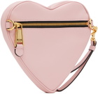 Moschino Pink 'Moschino' Belt Heart Pouch