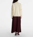 Fforme Carina satin maxi skirt