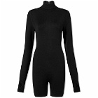 Nike Women's W Every Stitch Considered Wool Bodysuit in Black