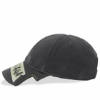 Balenciaga Men's Cap in Faded Washed Black