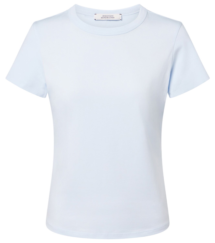 Photo: Dorothee Schumacher All Time Favorites cotton-blend jersey T-shirt