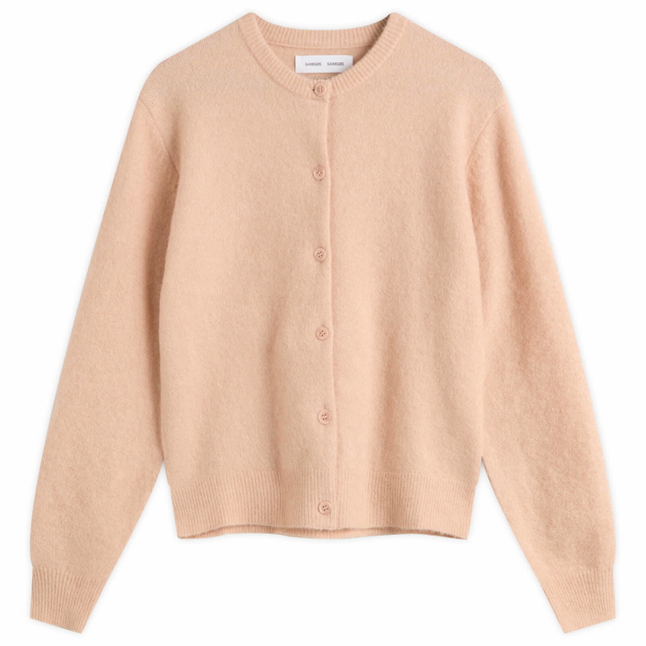 Photo: Samsøe Samsøe Women's Nor Short Cardigan in Cameo Rose