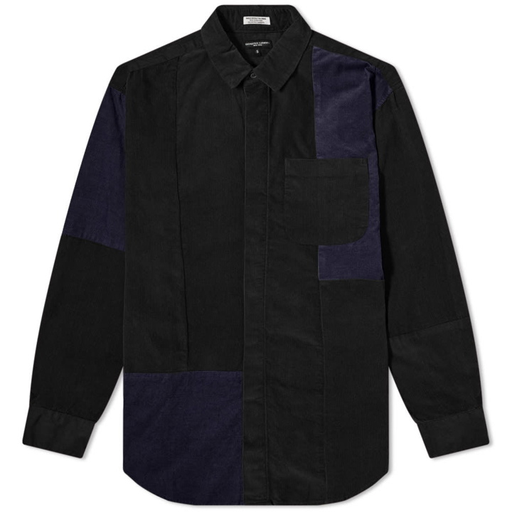 Photo: Engineered Garments Cord Patchwork Shirt
