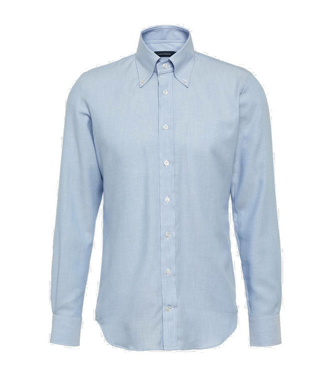 Photo: Thom Sweeney Cotton and cashmere Oxford shirt