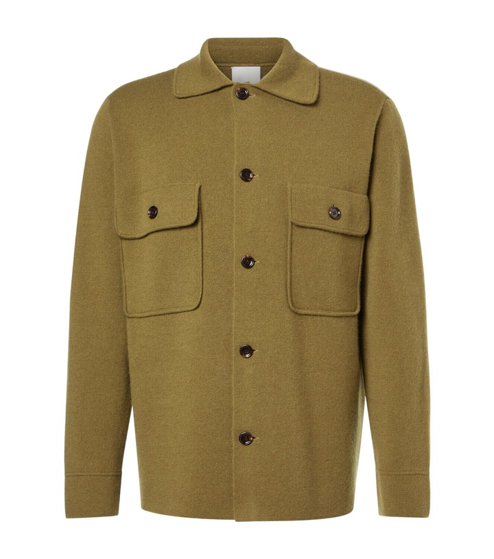 Photo: Allude Wool and cashmere overshirt