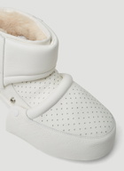 Armourite Sabaton Low Boots in White