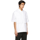 Juun.J White Layered Short Sleeve Shirt