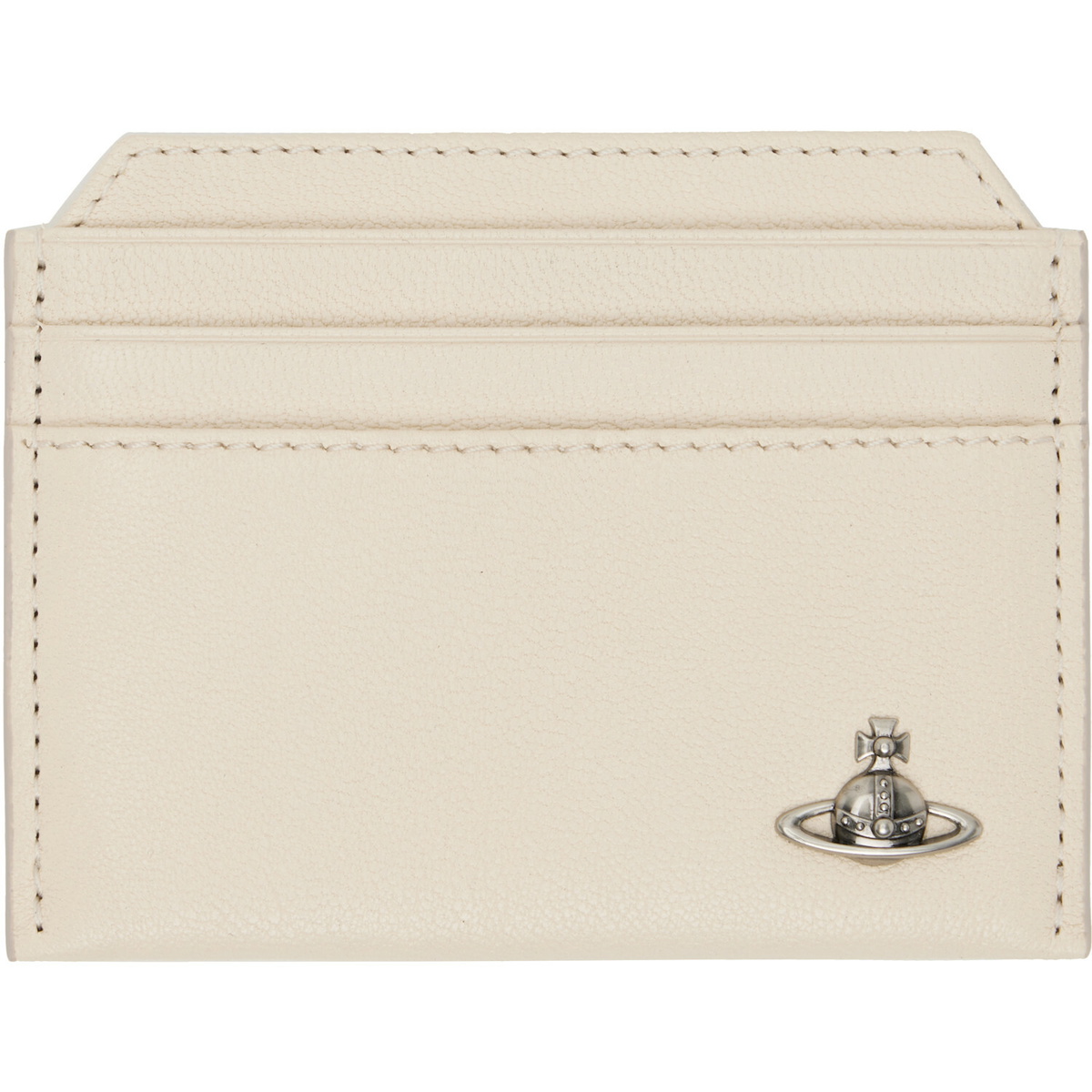 Vivienne Westwood Off-White Slim Card Holder