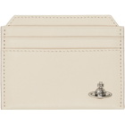 Vivienne Westwood Off-White Slim Card Holder