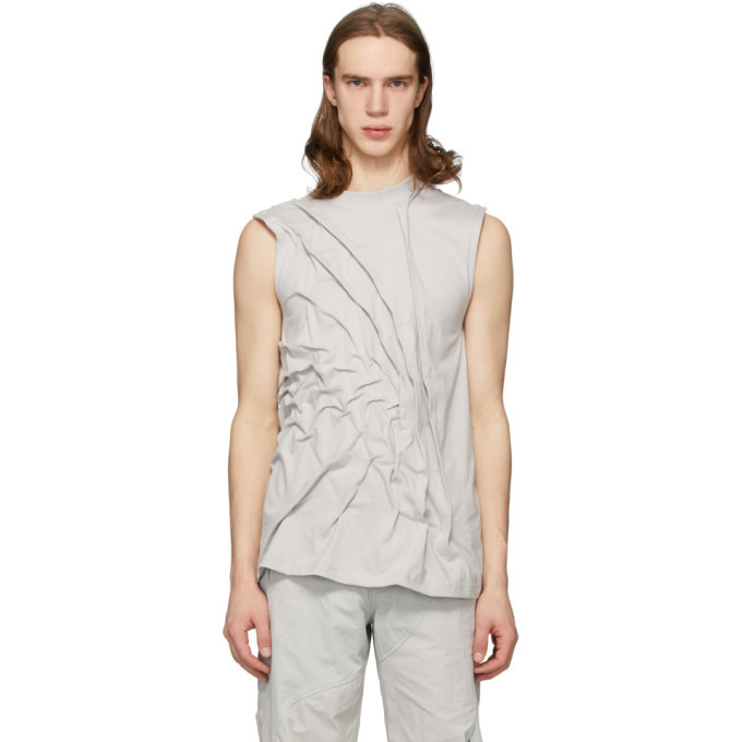 Post Archive Faction PAF Grey 3.0 Left Tank Top