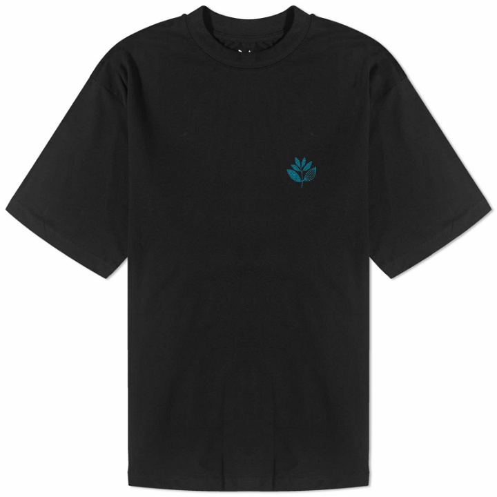 Photo: Magenta Men's Deep Plant T-Shirt in Black