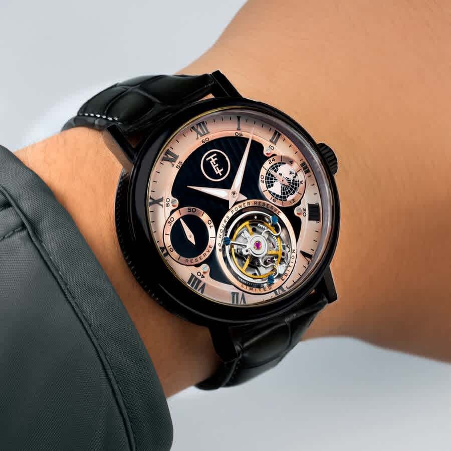 Thomas Earnshaw Celestial Halley Rose Gold-tone Dial Mens Watch ES-8262-0E
