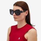 JW Anderson Women's Twister Sunglasses in Black 