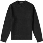 Acne Studios Men's Kivon Crew Knit in Black