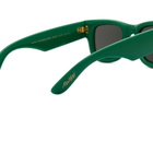 Ray-Ban x A$AP Rocky Wayfarer Puffer Sunglasses in Green/Dark Grey 